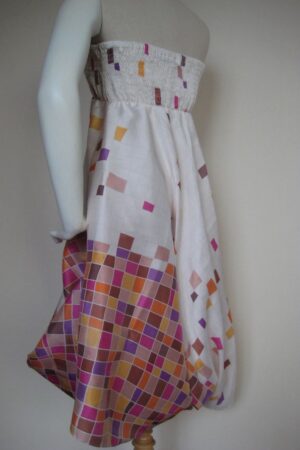 Printed Silk Dress Skirt II