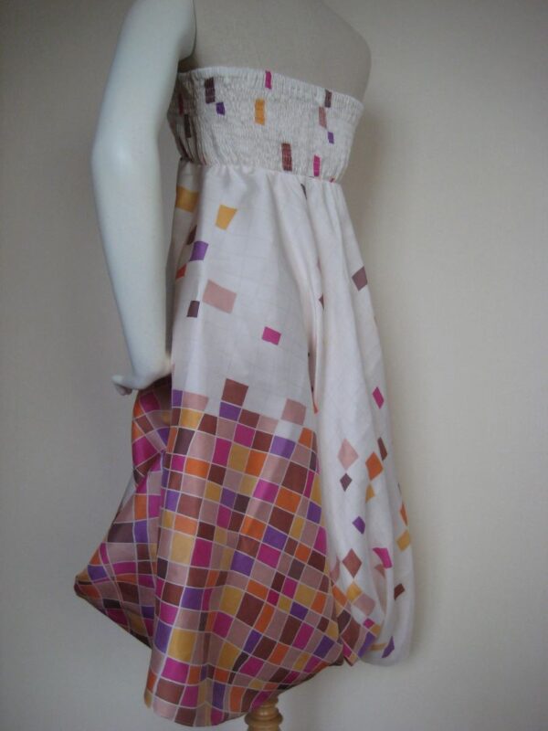 Printed Silk Dress Skirt II