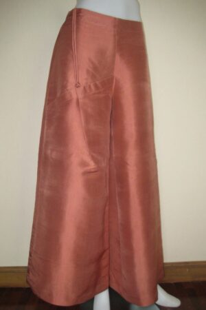 Wide Leg Pant with Front Pocket and Covered Button II